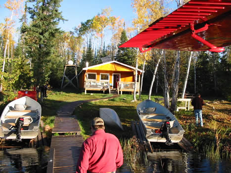 Mattice Lake Outfitters Outpost on Auger Lake