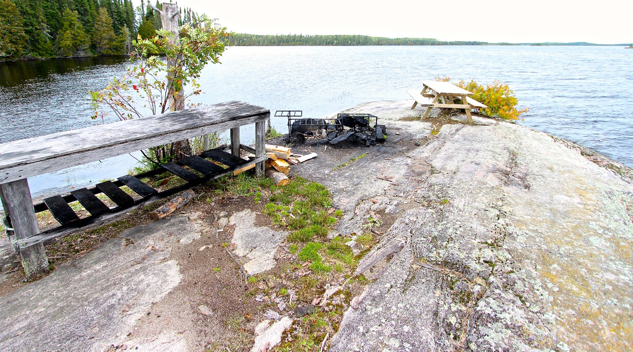 Slate Falls Outposts East Outpost on Miniss Lake