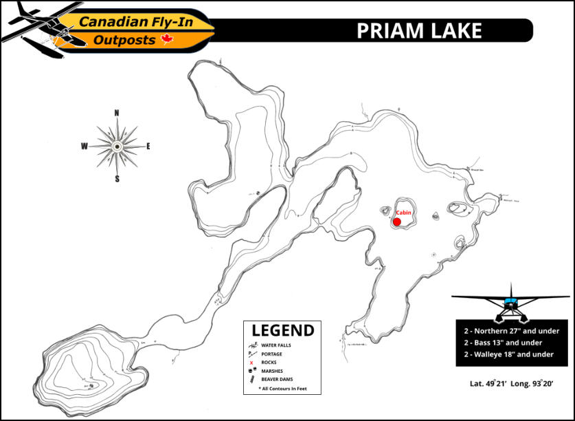 Canadian Fly-In Outposts Priam Lake Oupost