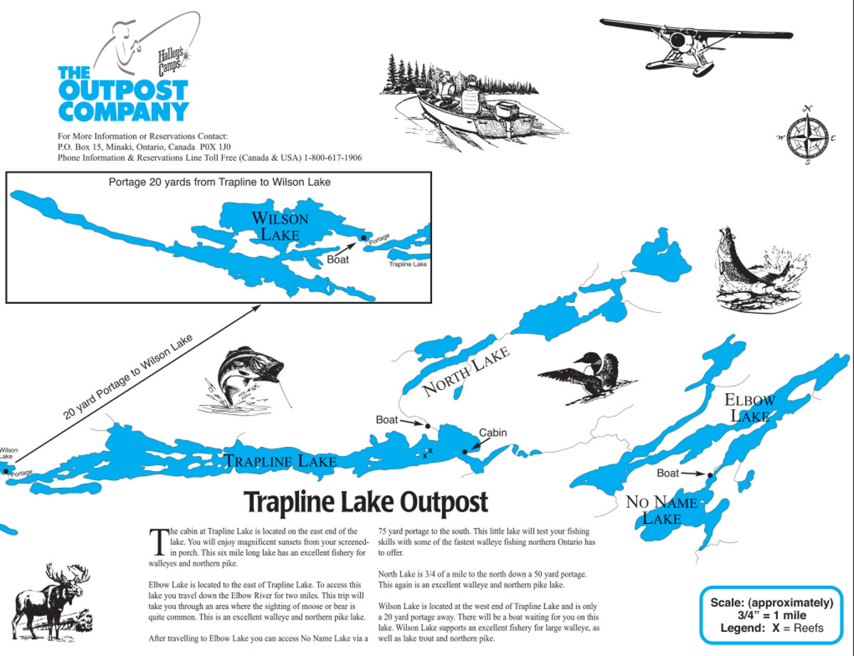 Halley’s Camps Trapline Lake Outpost