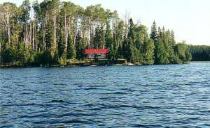 Johnston’s Outpost Camp on Lessard Lake