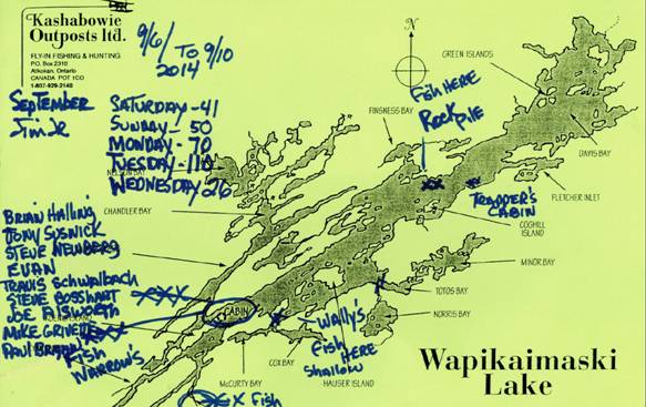 Kashabowie Outposts Wapikaimaski Lake Outpost